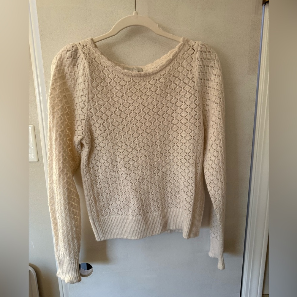 Joie Ivory Knit Women's Sweater